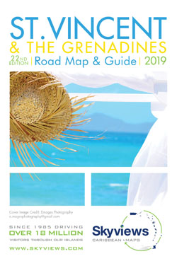 St Vincent and the Grenadines 2019 Map Cover